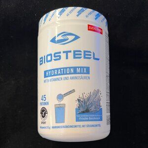 BIOSTEEL - Zero Sugar Hydration Mix - White Freeze - 45 Servings New Exp. 09/26